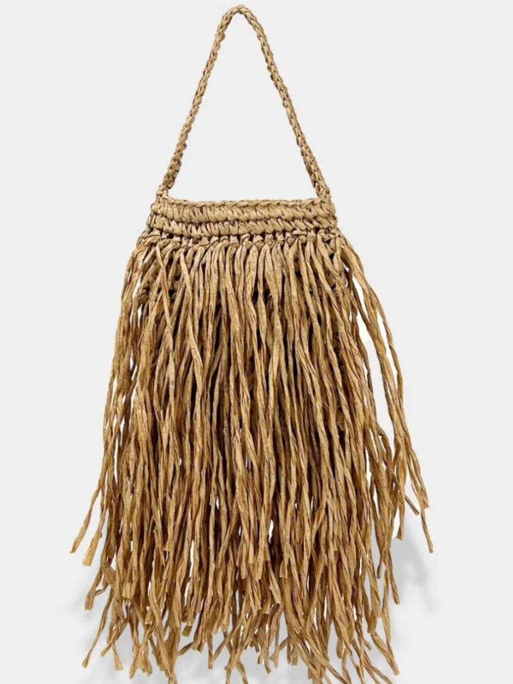 Fringe Straw Beach Bag "NEW" - Picture 16 of 16